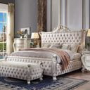 Picardy Poster Upholstered Bed (Antique Pearl) (Queen)