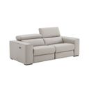 The appearance of Picasso Loveseat In Silver Grey designed by J&M in the modern / contemporary interior design. This silver grey piece of furniture was selected by 1StopBedrooms from Picasso Collection to add a touch of cosiness and style into your home. Sku: 19111-L. Material: Top Grain Leather.