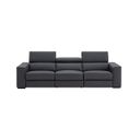 The appearance of Picasso Sofa In Blue Grey designed by J&M in the modern / contemporary interior design. This blue grey piece of furniture was selected by 1StopBedrooms from Picasso Collection to add a touch of cosiness and style into your home. Sku: 19333-S. Material: Top Grain Leather.