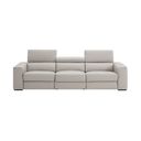 The appearance of Picasso Sofa In Silver Grey designed by J&M in the modern / contemporary interior design. This silver grey piece of furniture was selected by 1StopBedrooms from Picasso Collection to add a touch of cosiness and style into your home. Sku: 19111-S. Material: Top Grain Leather.