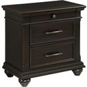 The appearance of Picket House Furnishings Brooks 3-Drawer Nightstand With Usb Ports In Black designed by Picket House in the transitional interior design. This black piece of furniture was selected by 1StopBedrooms from Brooks Collection to add a touch of cosiness and style into your home. Sku: SR800NS. Material: MDF.