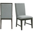 The appearance of Picket House Furnishings Holden Standard Height Side Chair Set 2 In Gray designed by Picket House in the transitional interior design. This gray piece of furniture was selected by 1StopBedrooms from Holden Collection to add a touch of cosiness and style into your home. Sku: DDV100SC. Material: Rubberwood.