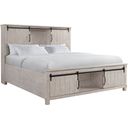 The appearance of Jack King Platform Storage Bed In White designed by Picket House in the country / farmhouse interior design. This white piece of furniture was selected by 1StopBedrooms from Jack Collection to add a touch of cosiness and style into your home. Sku: SC670KH;SC670KF;SC670QKR. Bed Type: Storage Bed. Bed Size: King. Material: Rubberwood.