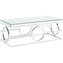 The appearance of Picket House Furnishings Katie Rectangle Mirrored Coffee Table designed by Picket House in the transitional interior design. This chrome piece of furniture was selected by 1StopBedrooms from Katie Collection to add a touch of cosiness and style into your home. Sku: CTPL100CTE. Material: Metal.