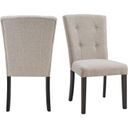 The appearance of Picket House Furnishings Landon Tufted Upholstered Chair Set 2 designed by Picket House in the transitional interior design. This taupe piece of furniture was selected by 1StopBedrooms from Landon Collection to add a touch of cosiness and style into your home. Sku: CLX100TFSC. Material: Plywood.
