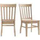The appearance of Picket House Furnishings Liam Slat Back Side Chair Set 2 designed by Picket House in the transitional interior design. This natural piece of furniture was selected by 1StopBedrooms from Liam Collection to add a touch of cosiness and style into your home. Sku: CDLW100SC. Material: Rubberwood.