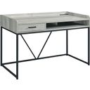 The appearance of Picket House Furnishings Peyton Desk In Grey designed by Picket House in the industrial interior design. This grey piece of furniture was selected by 1StopBedrooms from Peyton Collection to add a touch of cosiness and style into your home. Sku: CKPS300DK. Material: Metal.