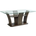 Picket House Furnishings Simms Rectangular Dining Table In Walnut