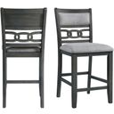 The appearance of Picket House Furnishings Taylor Counter Height Side Chair Set 2 In Gray designed by Picket House in the transitional interior design. This gray piece of furniture was selected by 1StopBedrooms from Taylor Collection to add a touch of cosiness and style into your home. Sku: DAH350CSC. Material: Wood.