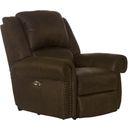 The appearance of Pickett Power Recliner with Power Adjustable Headrest In Tobacco designed by Catnapper in the traditional interior design. This tobacco piece of furniture  was selected by 1StopBedrooms from Pickett Collection to add a touch of cosiness and style into your home. Sku: 631304117629127629. Material: Fabric.