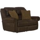 The appearance of Pickett Power Reclining Loveseat with Power Adjustable Headrest In Tobacco designed by Catnapper in the traditional interior design. This tobacco piece of furniture  was selected by 1StopBedrooms from Pickett Collection to add a touch of cosiness and style into your home. Sku: 63132117629127629. Material: Fabric.