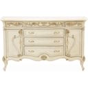 The appearance of Platine De Royale Sideboard In Champagne designed by Michael Amini in the traditional interior design. This champagne piece of furniture was selected by 1StopBedrooms from Platine De Royale Collection to add a touch of cosiness and style into your home. Sku: NR09007-201. Material: Wood.
