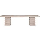 The appearance of Traditions Plaza Extension Dining Table In Natural Gray Acacia designed by Essentials For Living in the transitional interior design. This natural gray acacia piece of furniture was selected by 1StopBedrooms from Traditions Collection to add a touch of cosiness and style into your home. Sku: 6089.NG. Table Top Shape: Rectangular. Size: 42" x 84". Material: Acacia Wood.