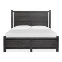 The appearance of Plum Creek Queen Panel Bed In Ravenwood Black designed by Magnussen in the coastal interior design. This ravenwood black piece of furniture was selected by 1StopBedrooms from Plum Creek Collection to add a touch of cosiness and style into your home. Sku: B5990-54H;B5990-54F;B5990-54R. Bed Type: Panel Bed. Bed Size: Queen. Material: Oak Veneer.