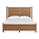 The appearance of Plum Creek Queen Panel Bed In Sierra Brown designed by Magnussen in the coastal interior design. This sierra brown piece of furniture  was selected by 1StopBedrooms from Plum Creek Collection to add a touch of cosiness and style into your home. Sku: B5768-54H;B5768-54F;B5768-54R. Bed Type: Panel Bed. Bed Size: Queen. Material: Oak Veneer.