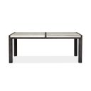 The appearance of Plum Creek Rectangular Dining Table In Ravenwood Black designed by Magnussen in the coastal interior design. This ravenwood black piece of furniture was selected by 1StopBedrooms from Plum Creek Collection to add a touch of cosiness and style into your home. Sku: D5990-20. Table Top Shape: Rectangular. Size: 80" x 40". Material: Oak Veneer.