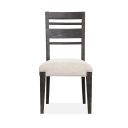 The appearance of Plum Creek Upholstered Side Chair Set of 2 In Ravenwood Black designed by Magnussen in the coastal interior design. This ravenwood black piece of furniture was selected by 1StopBedrooms from Plum Creek Collection to add a touch of cosiness and style into your home. Sku: D5990-62. Material: Oak Veneer.