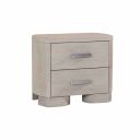 The appearance of Pocatello Nightstand with USB A-C In White Oak designed by Furniture of America in the modern / contemporary interior design. This white oak piece of furniture was selected by 1StopBedrooms from Pocatello Collection to add a touch of cosiness and style into your home. Sku: FM79010AK-N. Material: Solid Rubberwood.