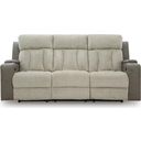 The appearance of Point Clear Power Reclining Sofa In Sisal designed by Signature Design by Ashley in the modern / contemporary interior design. This sisal piece of furniture  was selected by 1StopBedrooms from Point Clear Collection to add a touch of cosiness and style into your home. Sku: NC6320415. Material: Fabric.