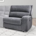 Polaris Bizmark Grey Power Right Arm Facing Recliner