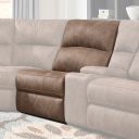 The appearance of Polaris Kahlua Armless Recliner designed by Parker House in the traditional interior design. This brown piece of furniture was selected by 1StopBedrooms from Polaris Collection to add a touch of cosiness and style into your home. Sku: MPOL#810-KA. Material: Polyester.