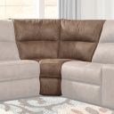 The appearance of Polaris Kahlua Corner Wedge designed by Parker House in the traditional interior design. This brown piece of furniture was selected by 1StopBedrooms from Polaris Collection to add a touch of cosiness and style into your home. Sku: MPOL#850-KA. Material: Polyester.