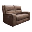 The appearance of Polaris Kahlua Dual Power Reclining Loveseat designed by Parker House in the traditional interior design. This brown piece of furniture was selected by 1StopBedrooms from Polaris Collection to add a touch of cosiness and style into your home. Sku: MPOL#822PH-KA. Material: Polyester.