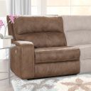 The appearance of Polaris Kahlua LAF Power Recliner designed by Parker House in the traditional interior design. This brown piece of furniture was selected by 1StopBedrooms from Polaris Collection to add a touch of cosiness and style into your home. Sku: MPOL#811LPH-KA. Material: Polyester.
