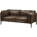 The appearance of Porchester Distress Chocolate Leather Loveseat designed by ACME in the modern / contemporary interior design. This brown piece of furniture was selected by 1StopBedrooms from Porchester Collection to add a touch of cosiness and style into your home. Sku: 52481. Material: Leather.