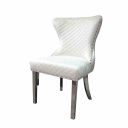 The appearance of Portanova Chair Set of 2 In White designed by Furniture of America in the glam interior design. This white piece of furniture  was selected by 1StopBedrooms from Portanova Collection to add a touch of cosiness and style into your home. Sku: FM33014WH-SC-2PK. Material: Fabric.