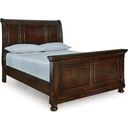 The appearance of Porter Queen Sleigh Bed In Rustic Brown designed by Signature Design by Ashley in the transitional interior design. This rustic brown piece of furniture was selected by 1StopBedrooms from Porter Collection to add a touch of cosiness and style into your home. Sku: B697-177;B697-54;B697-96. Bed Type: Sleigh Bed. Bed Size: Queen.