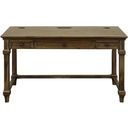 The appearance of Porter Traditional Wood Writing Desk In Brown designed by Martin Furniture in the traditional interior design. This brown piece of furniture was selected by 1StopBedrooms from Porter Collection to add a touch of cosiness and style into your home. Sku: IMPR384. Material: Wood.