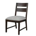 Portico Ladderback Dining Chair Set of 2 In Warm Brown