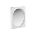Portico Landscape Mirror In White