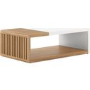 The appearance of Portico Rectangular Cocktail Table In Brown designed by A.R.T. in the modern / contemporary interior design. This brown piece of furniture  was selected by 1StopBedrooms from Portico Collection to add a touch of cosiness and style into your home. Sku: 323300-3351. Material: Parawood.