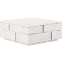 The appearance of Portico Square Cocktail Table In White designed by A.R.T. in the modern / contemporary interior design. This white piece of furniture  was selected by 1StopBedrooms from Portico Collection to add a touch of cosiness and style into your home. Sku: 323301-3317. Material: Parawood.