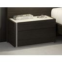 The appearance of Porto Natural Wenge Lacquer LAF Nightstand designed by J&M in the modern / contemporary interior design. This light grey piece of furniture was selected by 1StopBedrooms from Porto Collection to add a touch of cosiness and style into your home. Sku: 17867-NSL.