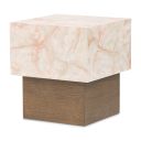 Portrait End Table In Sienna Brown