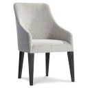The appearance of Prado Arm Chair in Porcini Finish designed by Bernhardt in the modern / contemporary interior design. This porcini piece of furniture was selected by 1StopBedrooms from Prado Collection to add a touch of cosiness and style into your home. Sku: 324546B. Material: Wood.