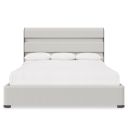 Prado King Panel Bed in Porcini Finish