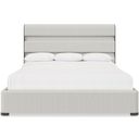 Prado Queen Panel Bed in Porcini Finish