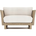 The appearance of Praia Outdoor Chair designed by Bernhardt in the modern / contemporary interior design. This cream/brown piece of furniture was selected by 1StopBedrooms from Praia Collection to add a touch of cosiness and style into your home. Sku: O5453A. Material: Fabric.