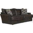The appearance of Prato Top Grain Italian Leather Match Sofa with Cuddler Cushions In Chocolate designed by Jackson in the traditional interior design. This chocolate piece of furniture was selected by 1StopBedrooms from Prato Collection to add a touch of cosiness and style into your home. Sku: 248203127389307389. Material: Leather.