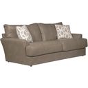 The appearance of Prato Top Grain Italian Leather Match Sofa with Cuddler Cushions In Putty designed by Jackson in the traditional interior design. This putty piece of furniture was selected by 1StopBedrooms from Prato Collection to add a touch of cosiness and style into your home. Sku: 248203127356307356. Material: Leather.