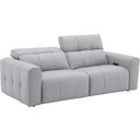 The appearance of Prescott Sofa in In Light Grey designed by J&M in the modern / contemporary interior design. This light grey piece of furniture was selected by 1StopBedrooms from Prescott Collection to add a touch of cosiness and style into your home. Sku: 16789-S. Material: Top Grain Leather.