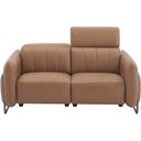 The appearance of President Loveseat In Cognac designed by J&M in the modern / contemporary interior design. This cognac piece of furniture was selected by 1StopBedrooms from President Collection to add a touch of cosiness and style into your home. Sku: 17889-L. Material: Leather.