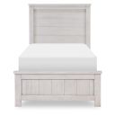 The appearance of Preston Complete Twin Panel Bed In Bleached Linen designed by Legacy Classic in the transitional interior design. This bleached linen piece of furniture was selected by 1StopBedrooms from Preston Collection to add a touch of cosiness and style into your home. Sku: 3861-4103;3861-4113;3861-4900. Bed Type: Panel Bed. Bed Size: Twin. Material: Solid Hardwood.