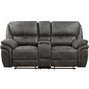 The appearance of Proctor Double Reclining Love Seat with Center Console In Gray designed by Homelegance in the modern / contemporary interior design. This gray piece of furniture was selected by 1StopBedrooms from Proctor Collection to add a touch of cosiness and style into your home. Sku: 8517GRY-2. Material: Microfiber.