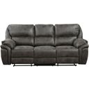 The appearance of Proctor Double Reclining Sofa In Gray designed by Homelegance in the modern / contemporary interior design. This gray piece of furniture was selected by 1StopBedrooms from Proctor Collection to add a touch of cosiness and style into your home. Sku: 8517GRY-3. Material: Microfiber.