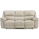 The appearance of Proctor Double Reclining Sofa In Beige designed by Homelegance in the transitional interior design. This beige piece of furniture  was selected by 1StopBedrooms from Proctor Collection to add a touch of cosiness and style into your home. Sku: 8517PWT-3. Material: Polyester.